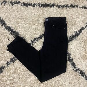 Paige Black Shadow Hoxton Ankle Jeans